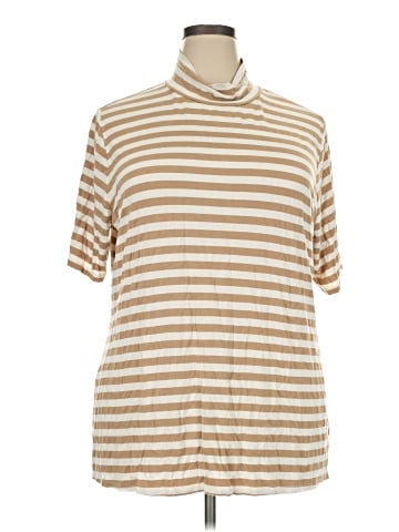 Ava & Viv Short Sleeve Turtleneck (view 1)