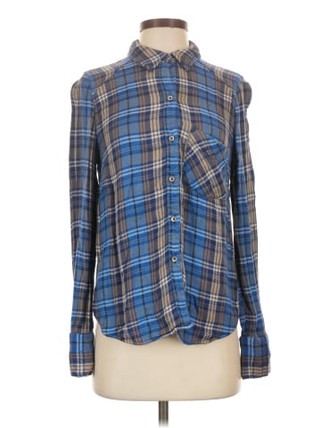 Free People Long Sleeve Button-Down Shirt (view 1)
