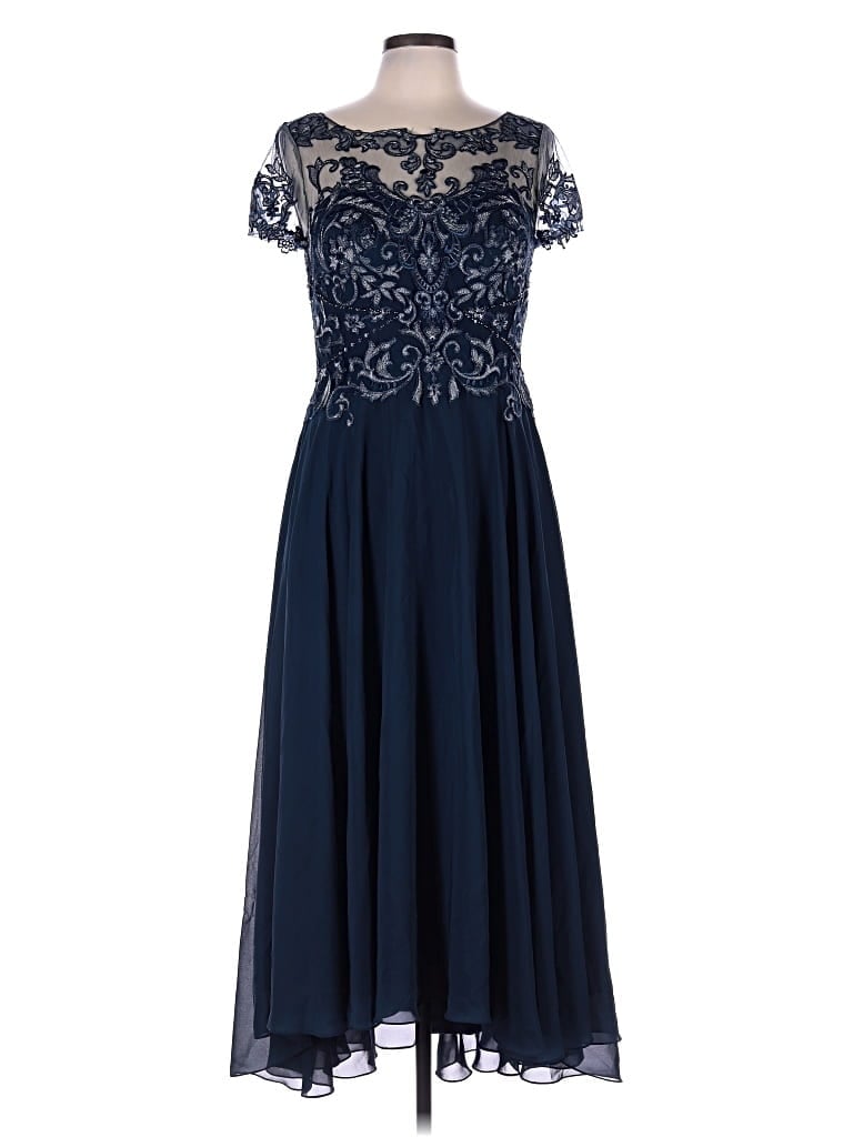 Pre-owned Jj's House Cocktail Dress In Blue
