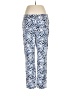 Talbots Animal Print Blue Casual Pants Size 12 - photo 1
