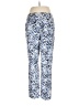 Talbots Animal Print Blue Casual Pants Size 12 - photo 2