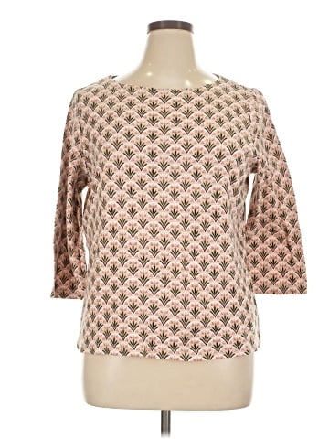 Croft & Barrow 3/4 Sleeve T-Shirt (view 1)