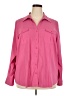 Lane Bryant Pink 3/4 Sleeve Blouse Size 22 (estimated) - photo 1