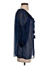 Eight Sixty 100% Polyester Blue 3/4 Sleeve Blouse Size S - photo 4