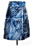 Milly 100% Polyester Graphic Blue Casual Skirt Size 8 - photo 2