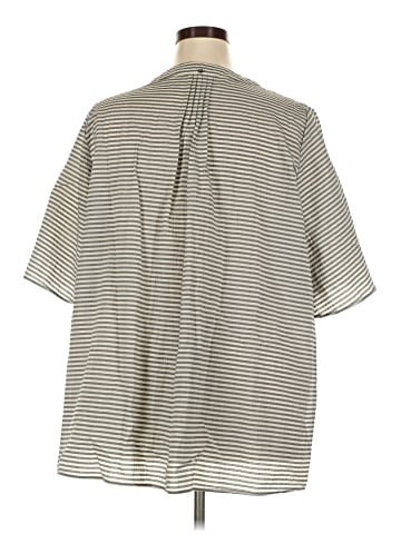 Marina Rinaldi Short Sleeve Blouse (view 2)