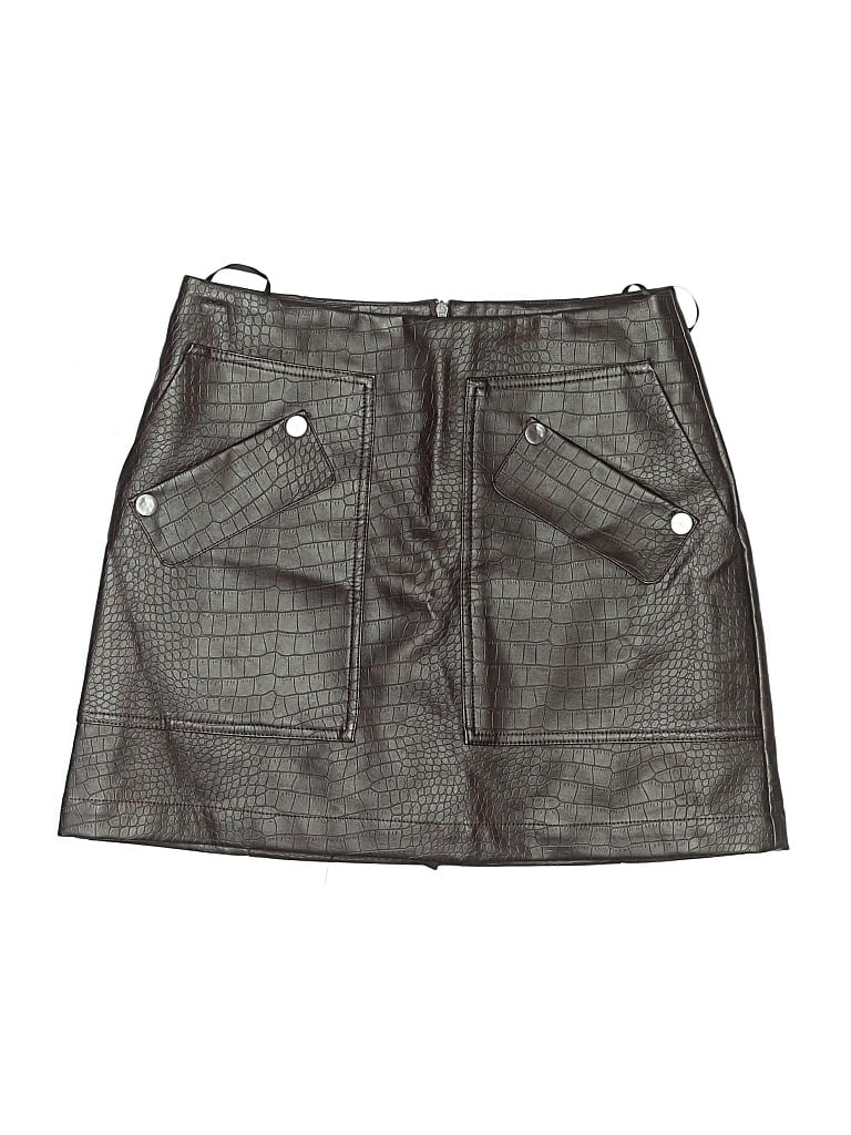 Pre-owned Commense Skort In Brown