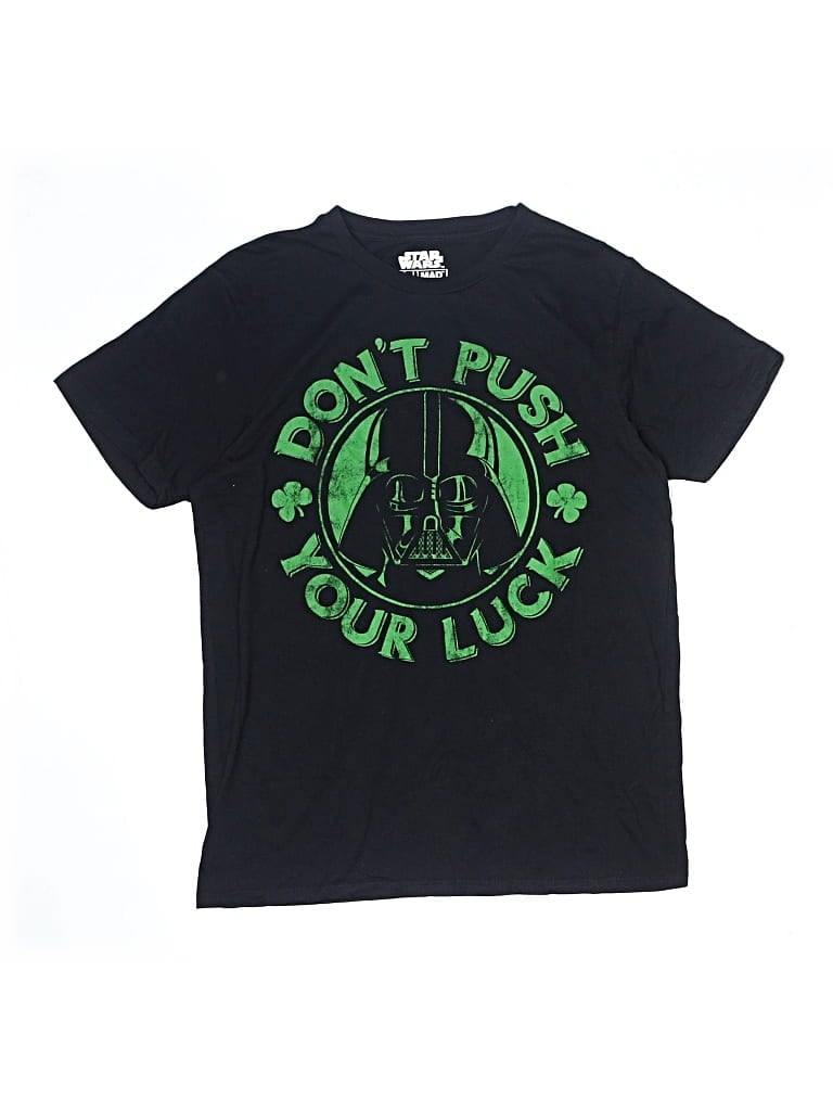 Pre-owned Star Wars Kids' Short Sleeve T-shirt In Black
