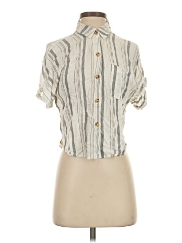Aeropostale Short Sleeve Blouse (view 1)