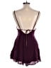 Kimchi Blue 100% Rayon Burgundy Purple Romper Size 10 - photo 2