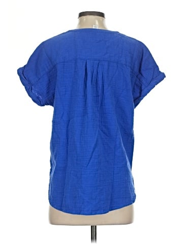 Caslon Short Sleeve Blouse (view 2)