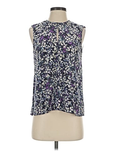 Rebecca Taylor Sleeveless Silk Top (view 1)
