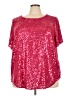 Torrid Red Short Sleeve Top Size 3X Plus (3) - photo 1