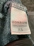 Monrow Tie-dye Blue Casual Pants Size XS - photo 8