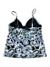 Lands' End Paisley Blue Swimsuit Top Size 8 - photo 2
