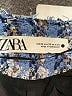 Zara 100% Elastane Tweed Blue Blazer Size XS - photo 6