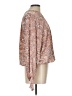 Evereve 100% Polyester Brown Long Sleeve Blouse Size L - photo 4