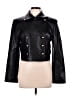 Carlisle 100% Leather Solid Black Leather Jacket Size 10 - photo 1