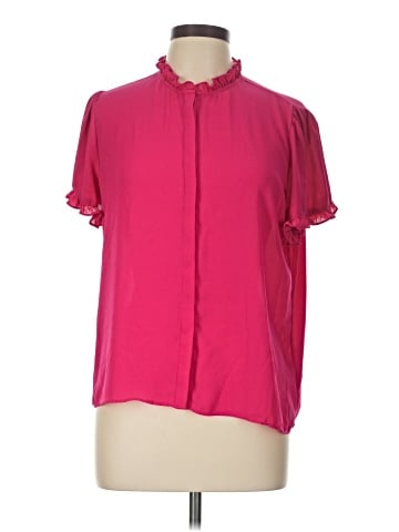 T Tahari Short Sleeve Blouse (view 1)