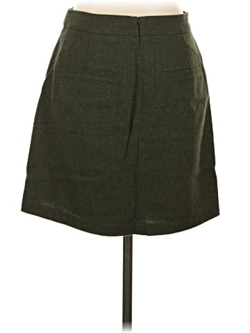 Madewell Wool-Blend Cargo Mini Skirt (view 2)