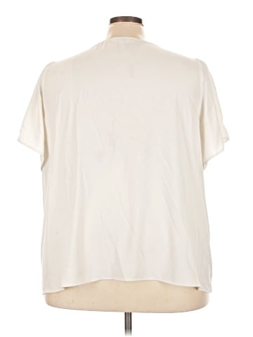 LC Lauren Conrad Short Sleeve Blouse (view 2)