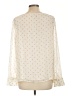 Unbranded Ivory Long Sleeve Blouse Size L (estimated) - photo 2