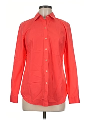 PaperWhite Long Sleeve Button-Down Shirt (view 1)