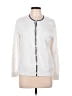 Lands' End 100% Baumwolle White Cardigan Size L - photo 1