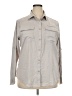 Unbranded 100% Polyester Gray Long Sleeve Blouse Size 2XL - photo 1