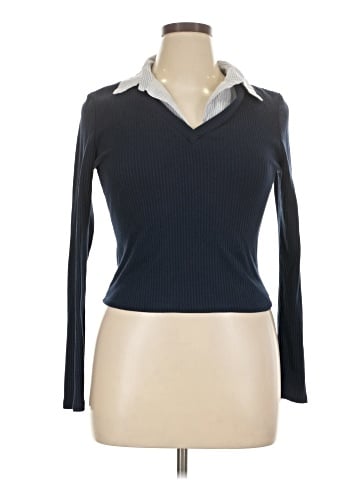 Madden Girl Long Sleeve Top (view 1)