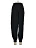 Athleta Solid Black Track Pants Size 10 - photo 1