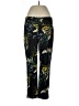 Chico's Floral Black Casual Pants Size Lg (2) - photo 1