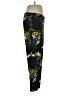Chico's Floral Black Casual Pants Size Lg (2) - photo 4