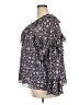 J.Crew 100% Polyester Purple 3/4 Sleeve Blouse Size 2X - photo 5