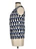 Calvin Klein Blue Sleeveless Blouse Size M - photo 5