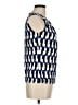 Calvin Klein Blue Sleeveless Blouse Size M - photo 4