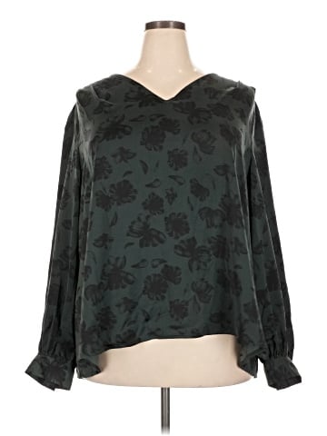 Ava & Viv Long Sleeve Blouse (view 1)