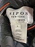 SIPOS NEW YORK 100% Polyester Argyle Black Jacket Size L - photo 6