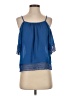 Parker 100% Polyester Blue Sleeveless Blouse Size XS - photo 1