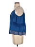 Parker 100% Polyester Blue Sleeveless Blouse Size XS - photo 5