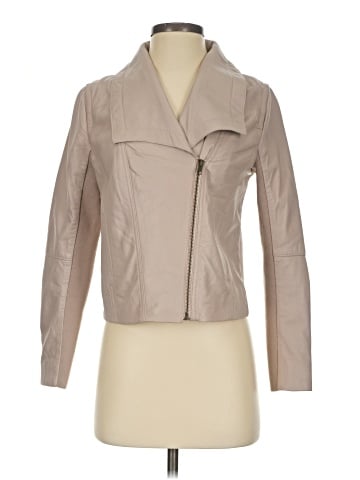 Caslon Leather Jacket (view 1)