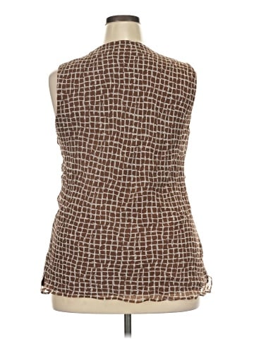 Pendleton Sleeveless Silk Top (view 2)