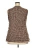 Pendleton 100% Silk Brown Sleeveless Silk Top Size 18 (tall) - photo 2