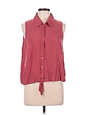 Bobeau Sleeveless Button-Down Shirt (view 1)