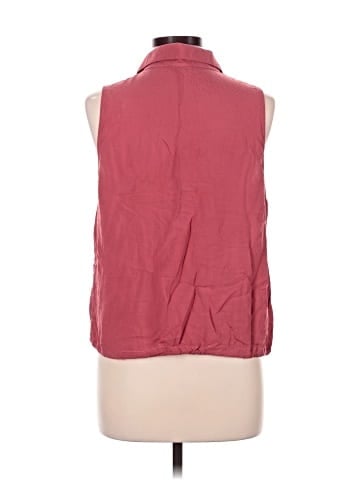 Bobeau Sleeveless Button-Down Shirt (view 2)