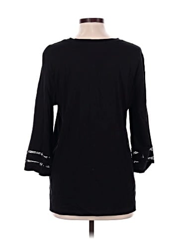 Karen Scott 3/4 Sleeve Top (view 2)