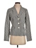 Sandro 100% Cotton Stripes Gray Blazer Size Sm (1) - photo 1