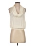 MICHAEL Michael Kors 100% Polyester Ivory Sleeveless Blouse Size XS - photo 1