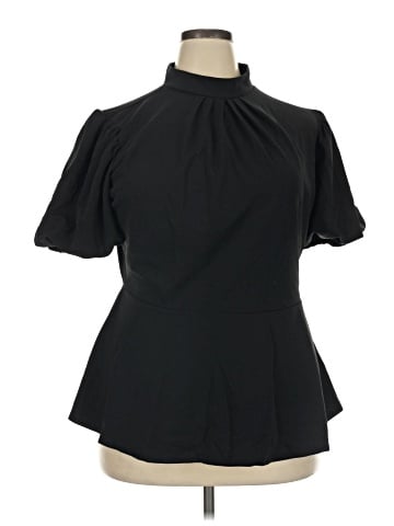 Ashley Stewart Short Sleeve Blouse (view 1)