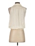 MICHAEL Michael Kors 100% Polyester Ivory Sleeveless Blouse Size XS - photo 2